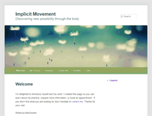 Tablet Screenshot of implicitmovement.com